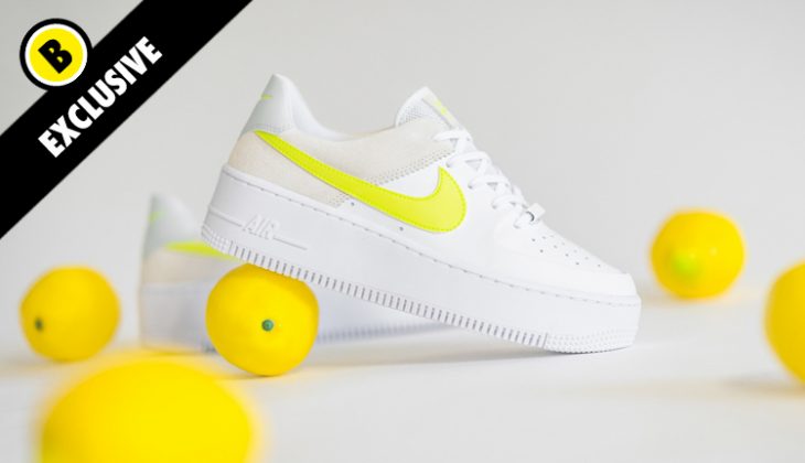 Top 10 Nike Air Force Blancas para la vuelta al cole! - CaribbeanpoultryShops - flyknit neon yellow women sneakers