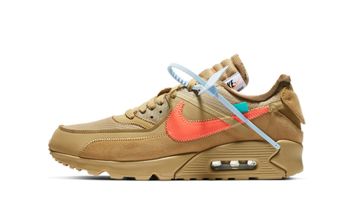 Off-White x Nike Air Max 90 Desert Ore