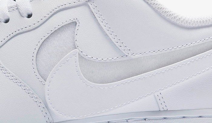 nike air force 1 con swooshes intercambiables