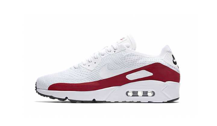 montículo patata inyectar Nike Air Max 90 Ultra 2.0 Flyknit "White/Red" | Backseries