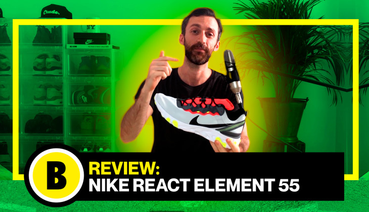 Backseries TV: Review Nike React Element 55