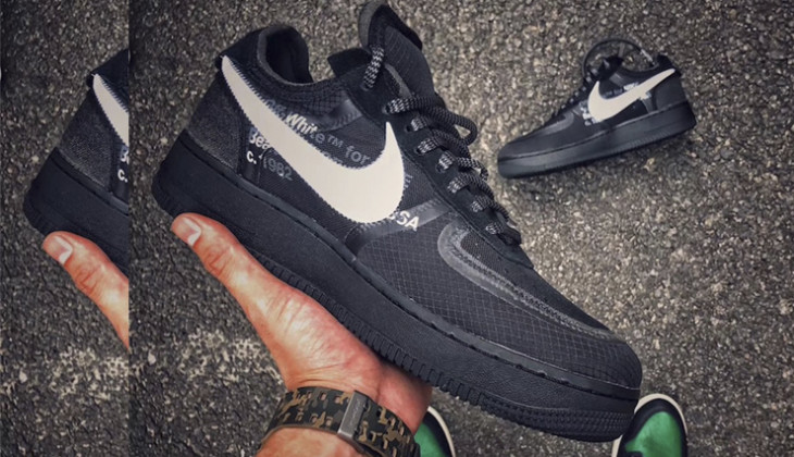 air force 1 x off white negras